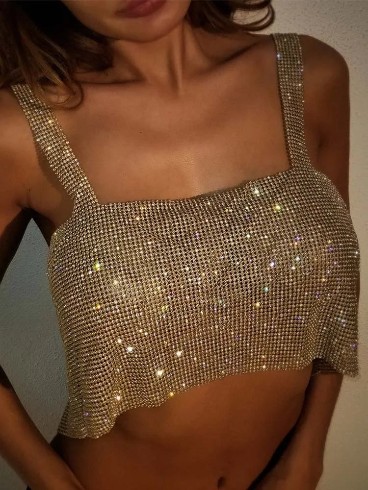 Top Tirantes Brillante