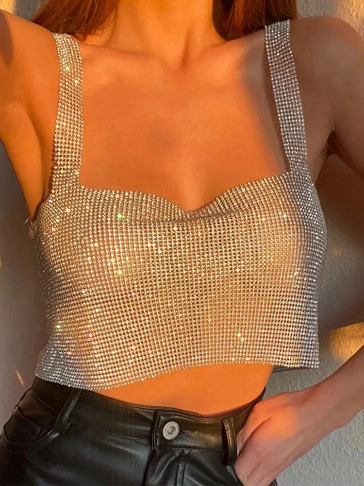 Top Tirantes Brillante