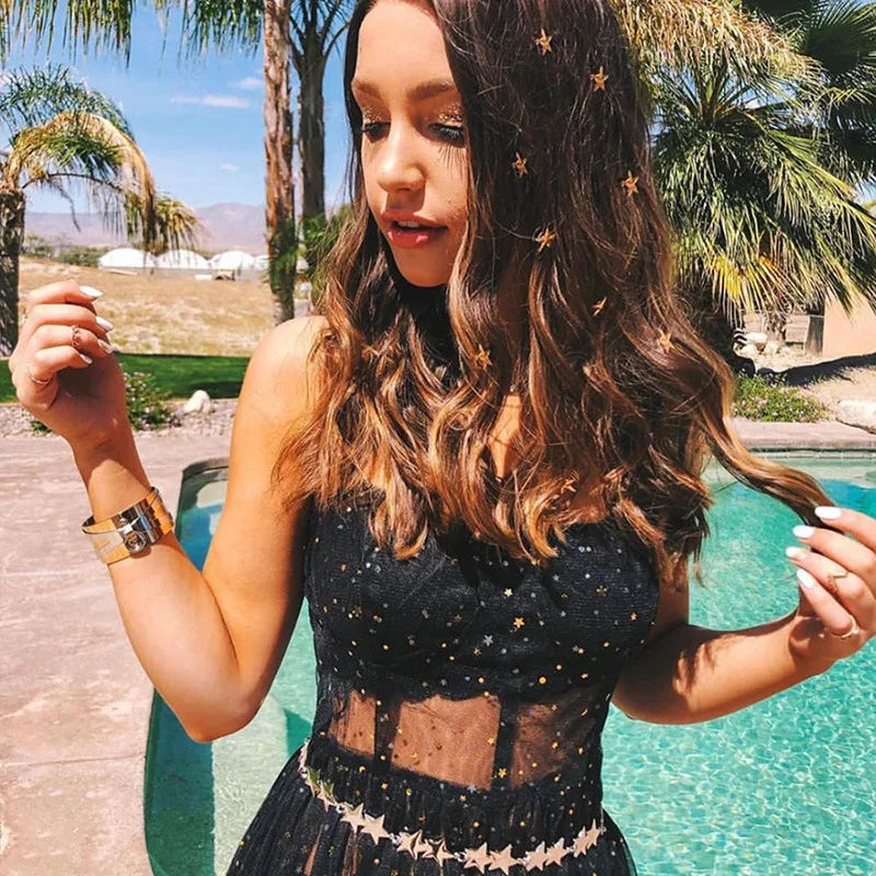 Accesorio Transparente con Estrellas