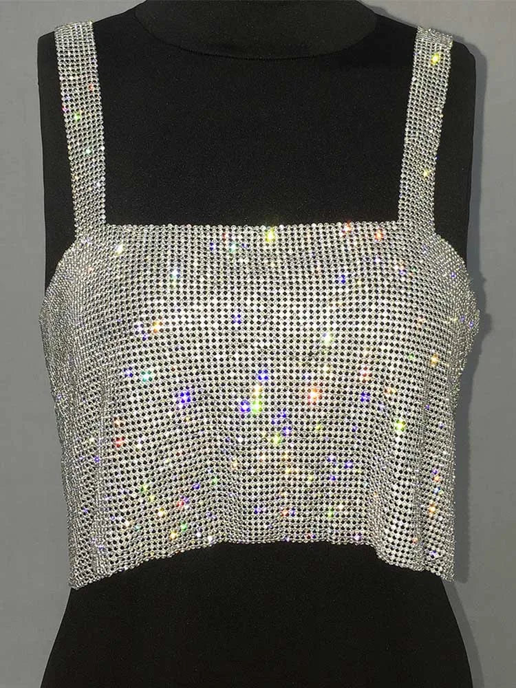 Top Tirantes Brillante