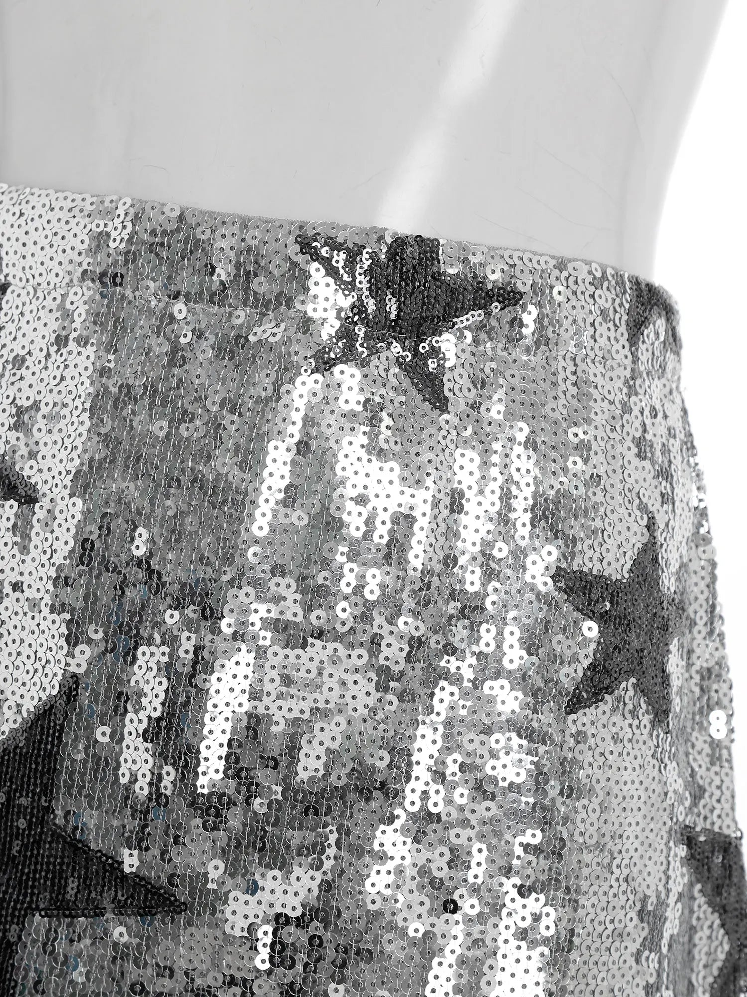 Minifalda de Lentejuelas con Estrellas