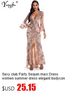 Vestido Brillante Atado al Cuello