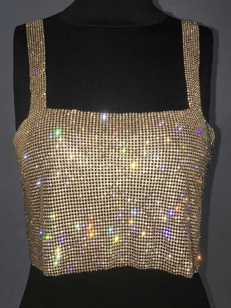 Top Tirantes Brillante