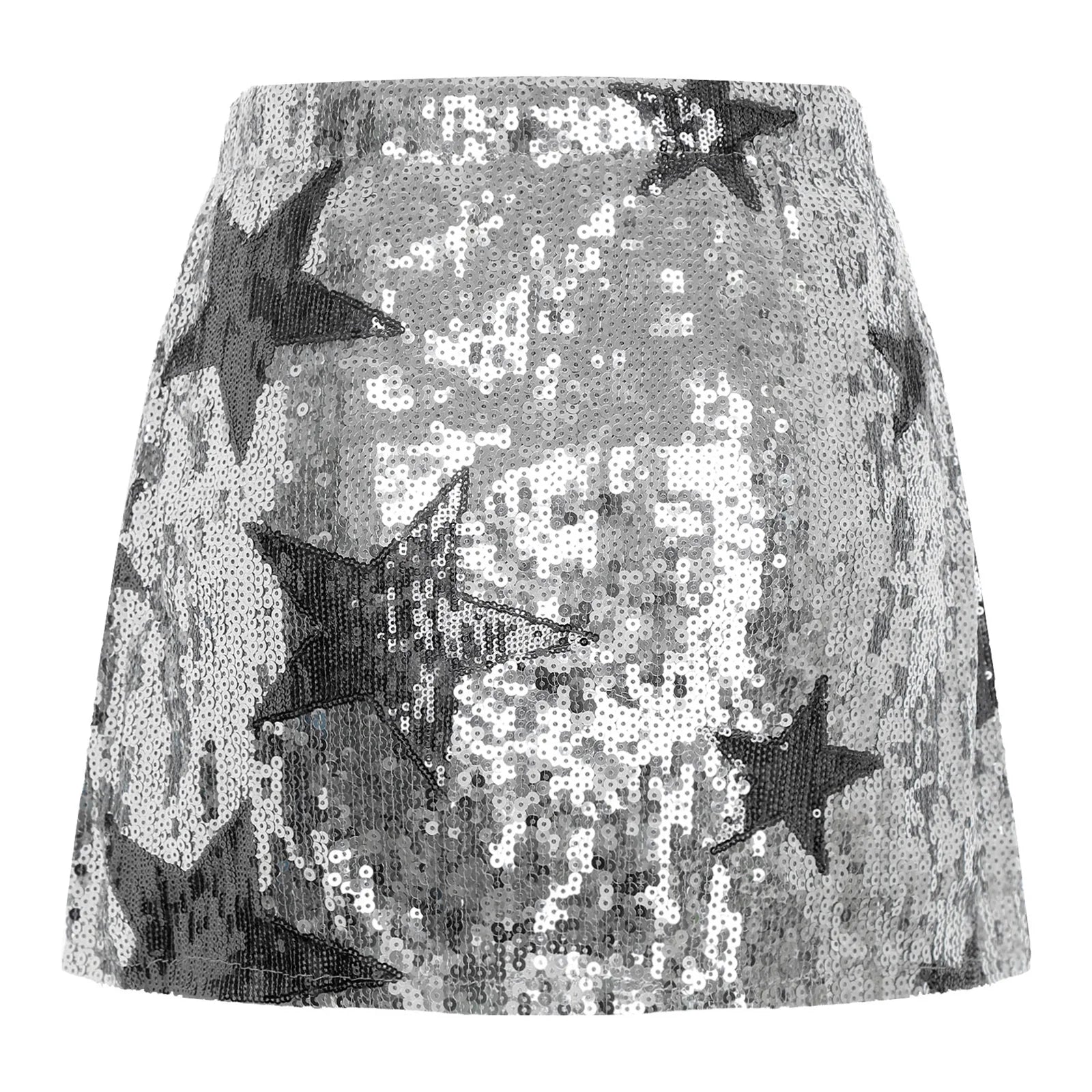 Minifalda de Lentejuelas con Estrellas