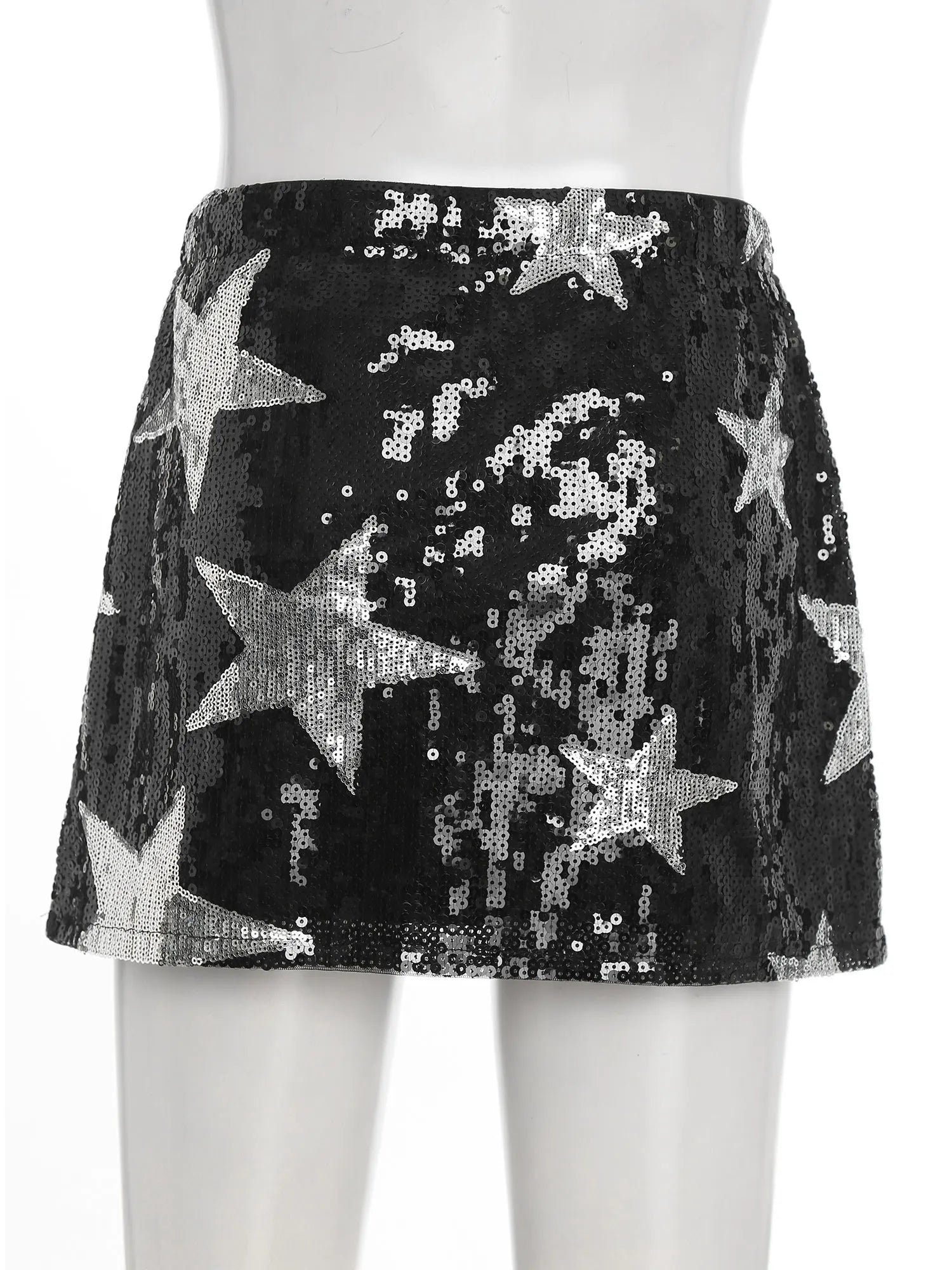 Minifalda de Lentejuelas con Estrellas