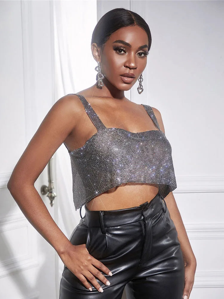 Top Tirantes Brillante