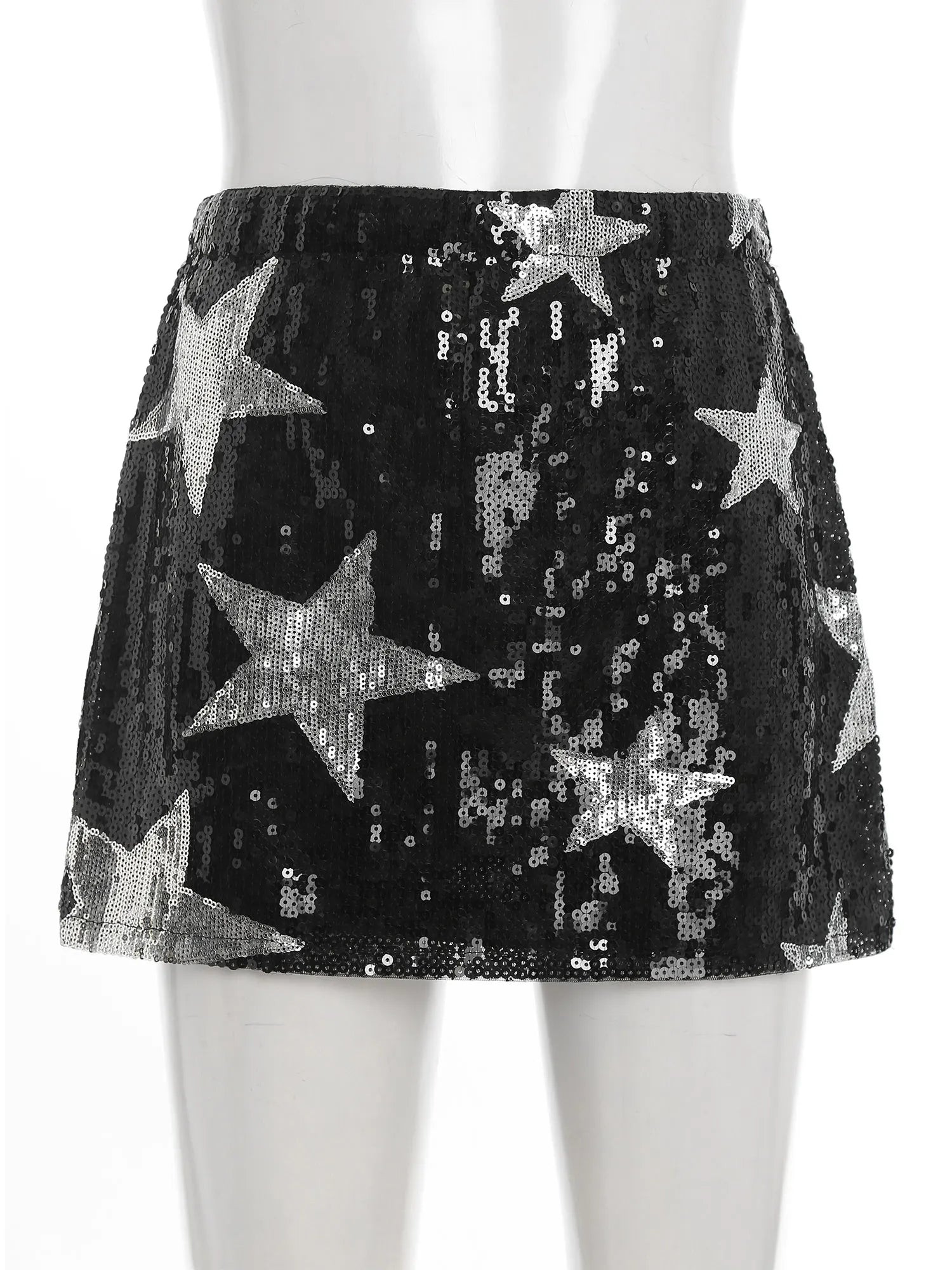 Minifalda de Lentejuelas con Estrellas