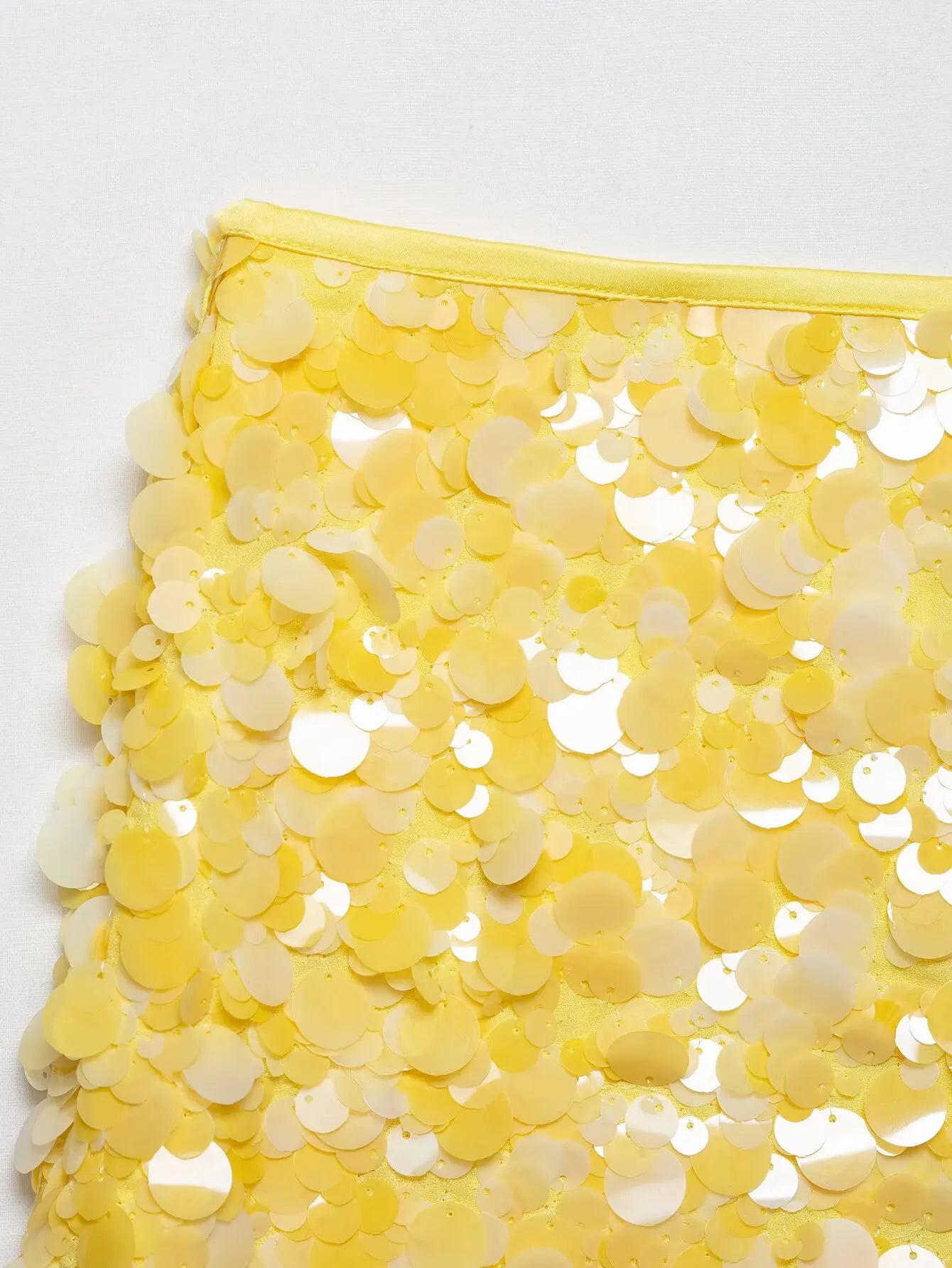 Falda con Lentejuelas Pastel