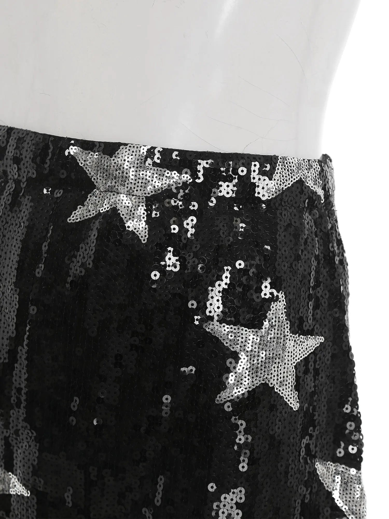 Minifalda de Lentejuelas con Estrellas