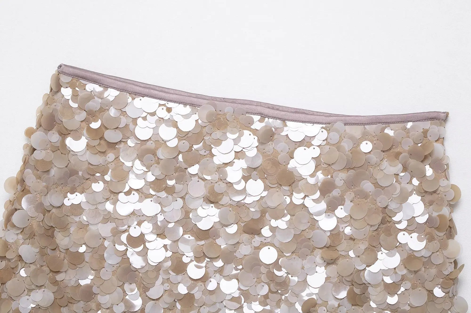 Falda con Lentejuelas Pastel