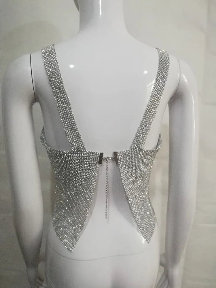 Top Tirantes Brillante