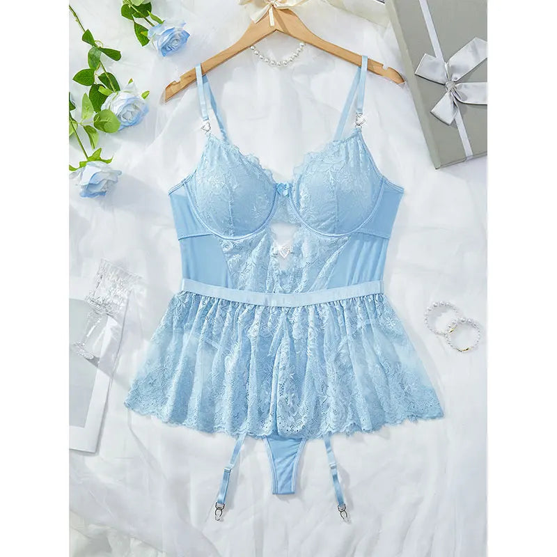 Conjunto de Lencería Femenina Push-Up