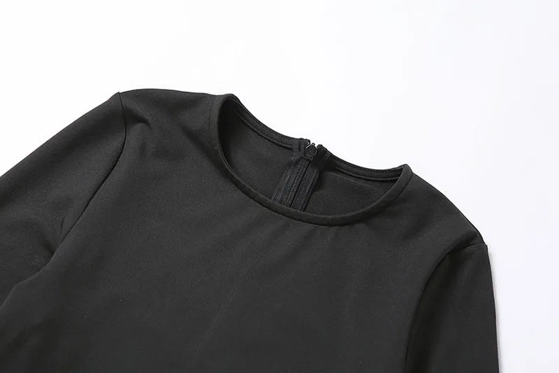 Mono largo con mangas liso