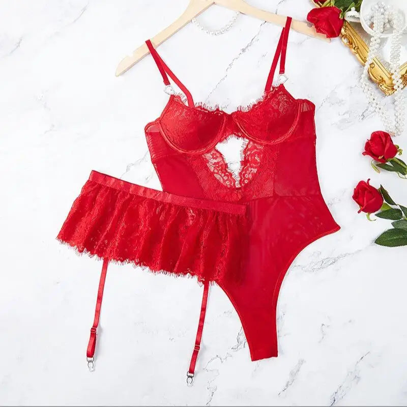 Conjunto de Lencería Femenina Push-Up