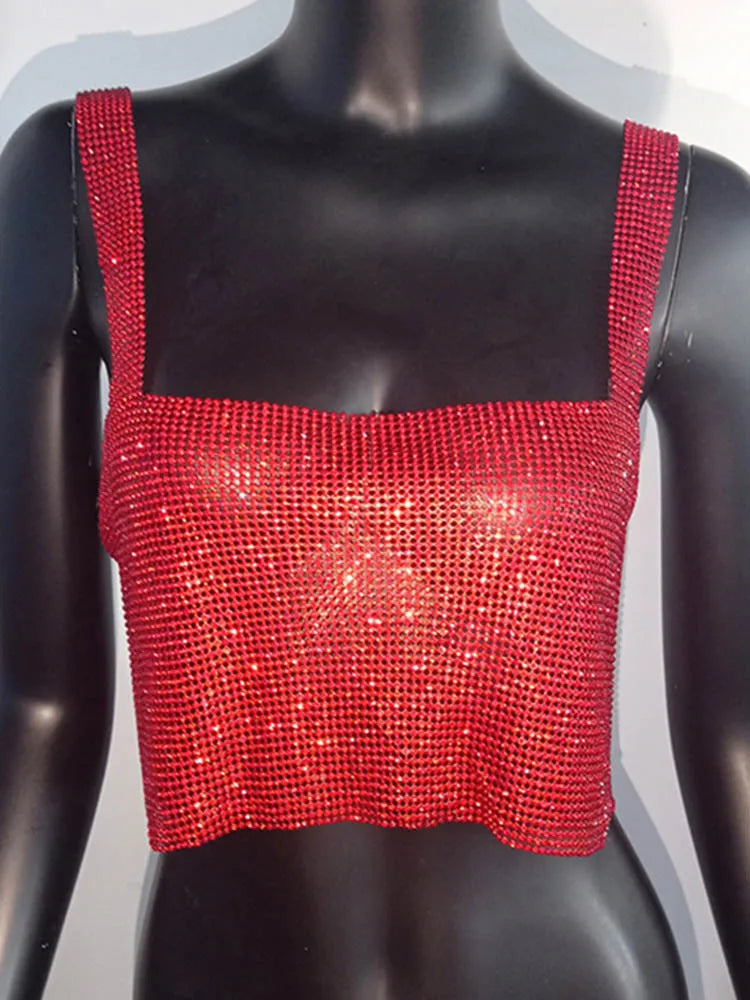 Top Tirantes Brillante