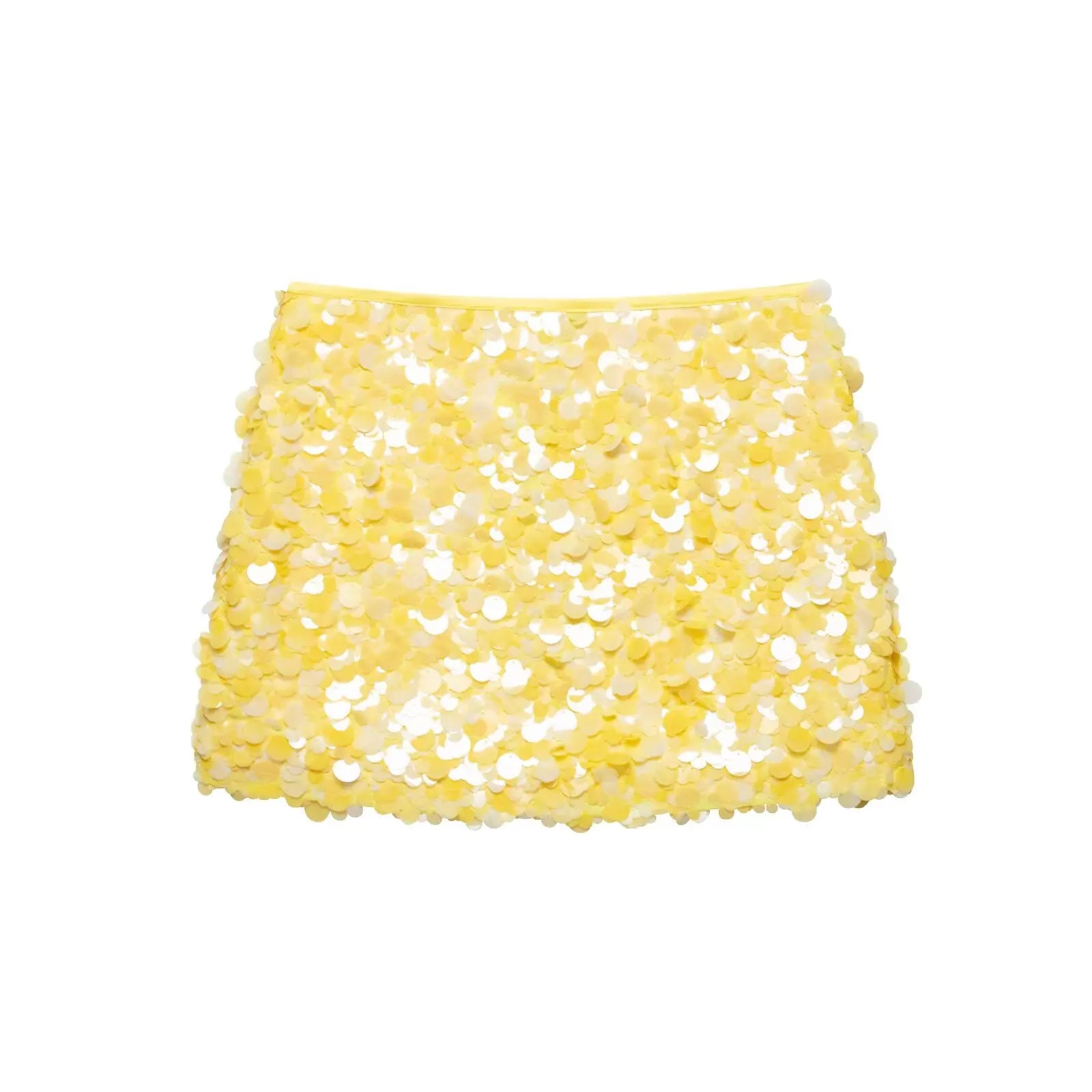 Falda con Lentejuelas Pastel