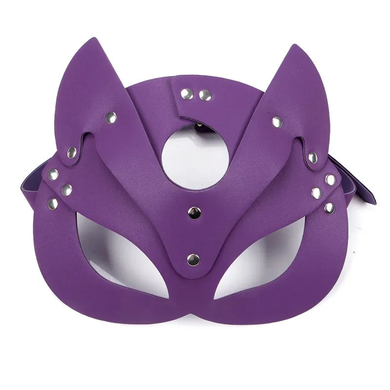 Máscara de Zorro y Accesorio Fantasía