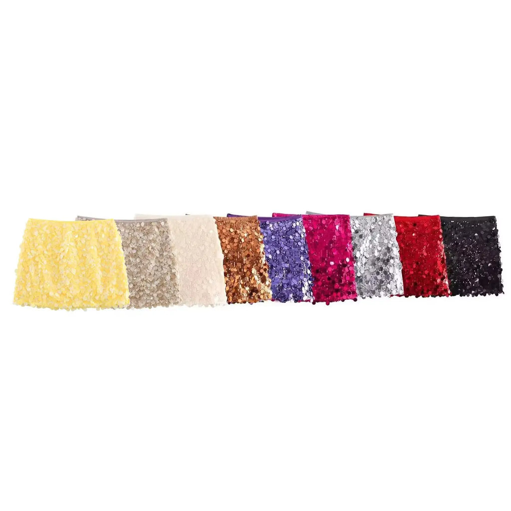 Minifalda de Lentejuelas Colores