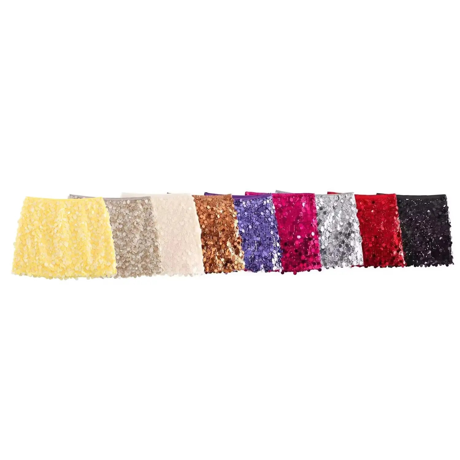 Minifalda de Lentejuelas Colores