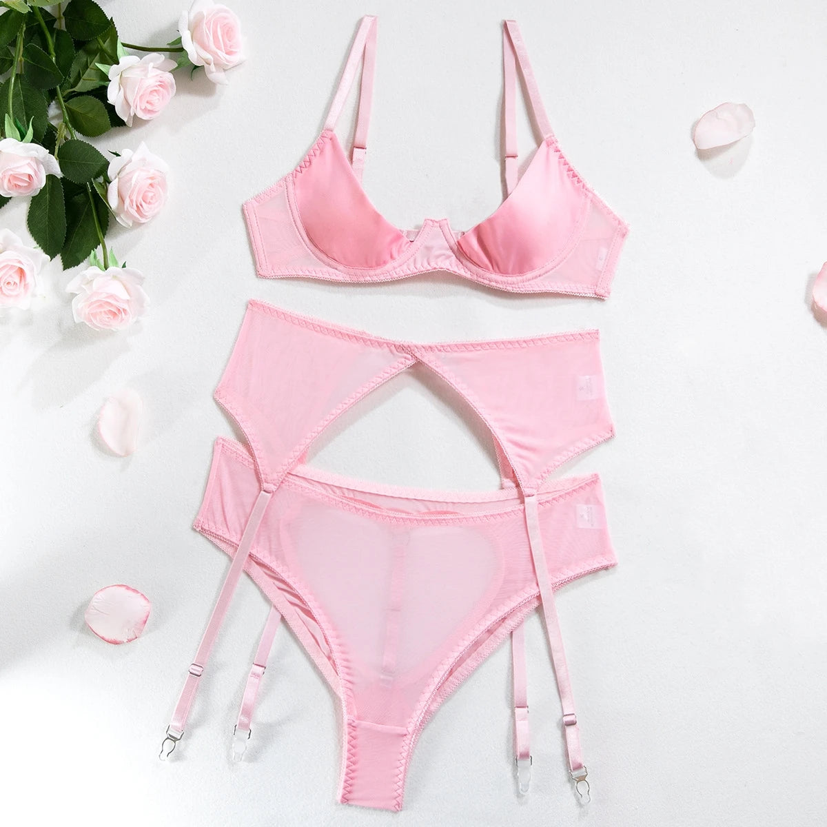 Conjunto de Lencería Femenina Push-Up
