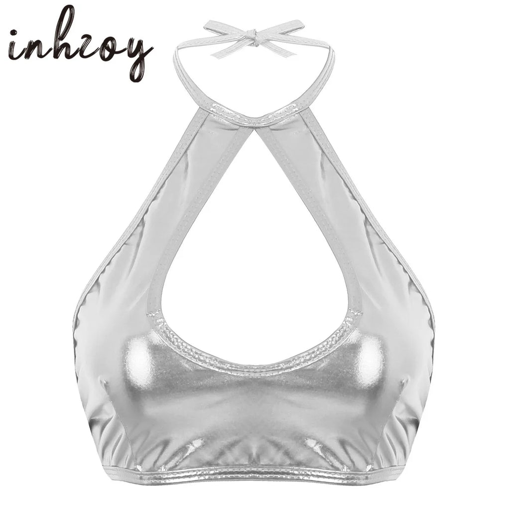 Top Halter Brillante