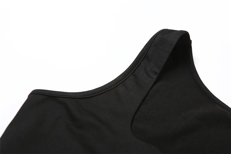 Vestido Largo con Aberturas en Piernas y Cintura