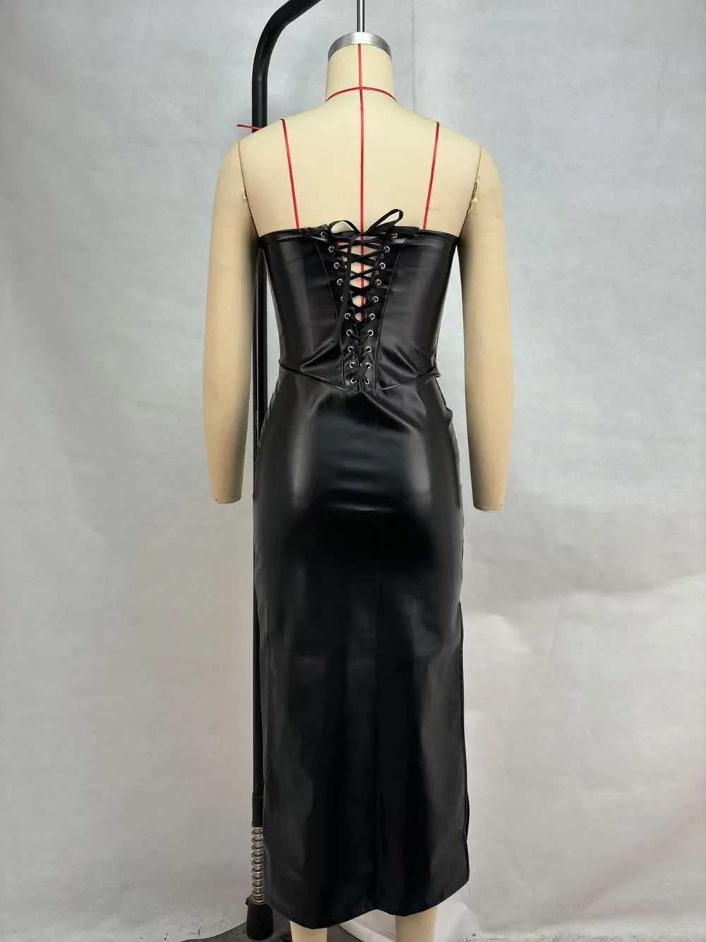 Vestido Corset con Estampado de Cocodrilo