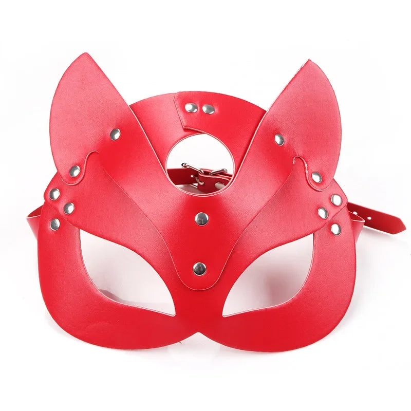 Máscara de Zorro y Accesorio Fantasía