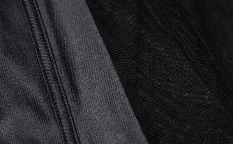 Body largo negro para fiesta