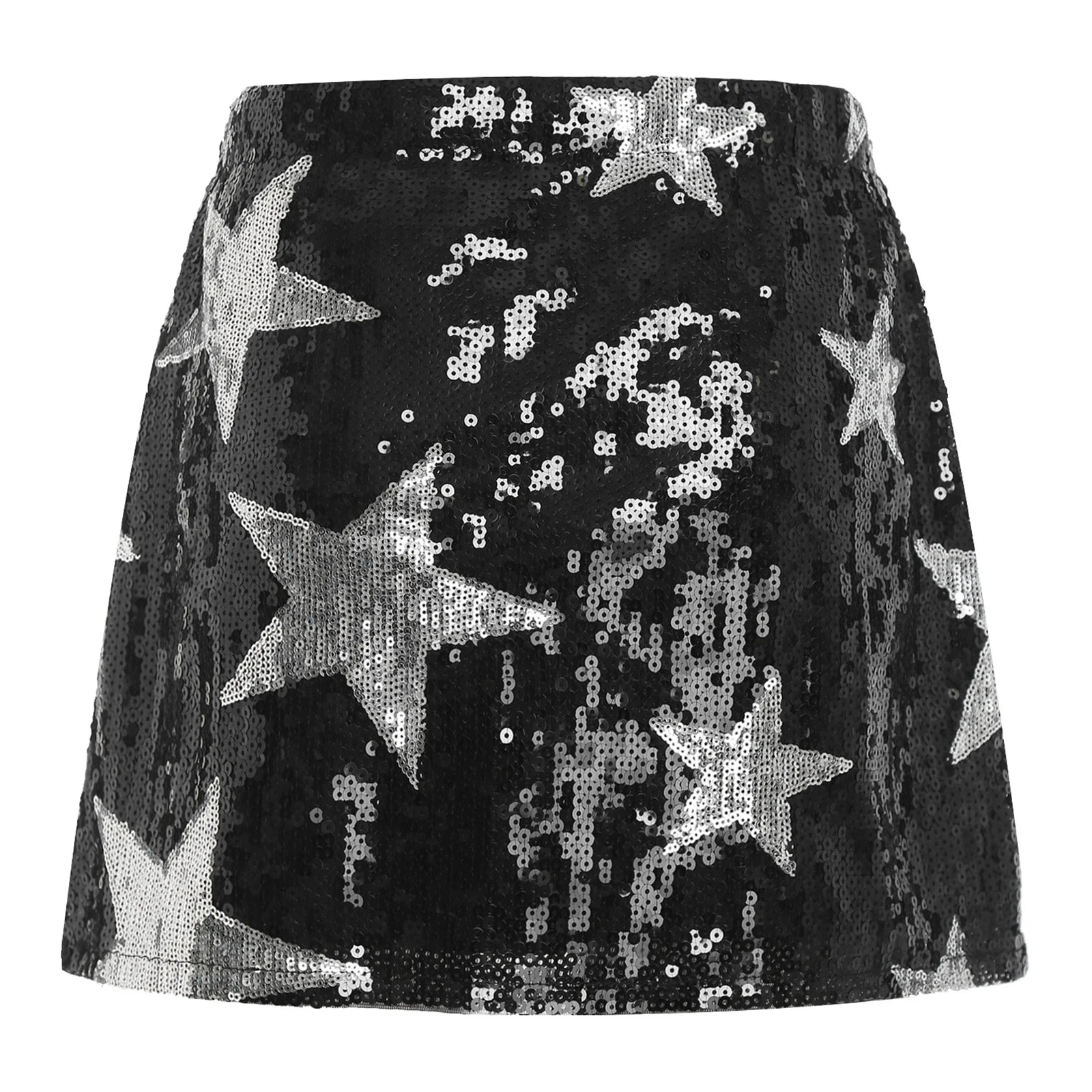 Minifalda de Lentejuelas con Estrellas