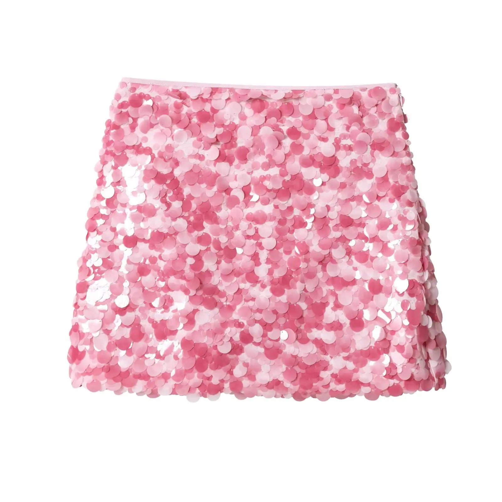 Falda con Lentejuelas Pastel