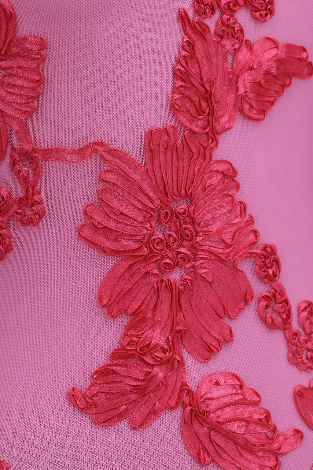 Vestido Largo Rosa con Estampado Flores