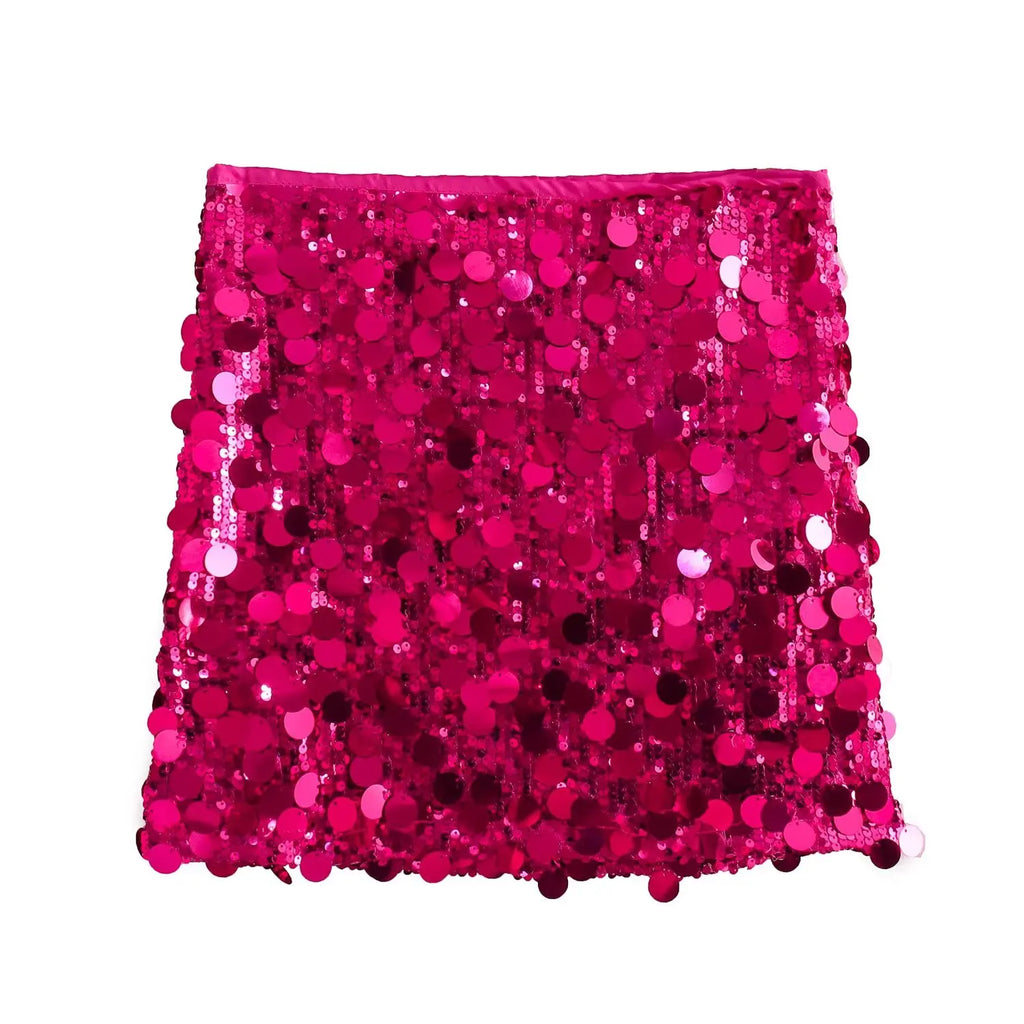 Minifalda de Lentejuelas Colores