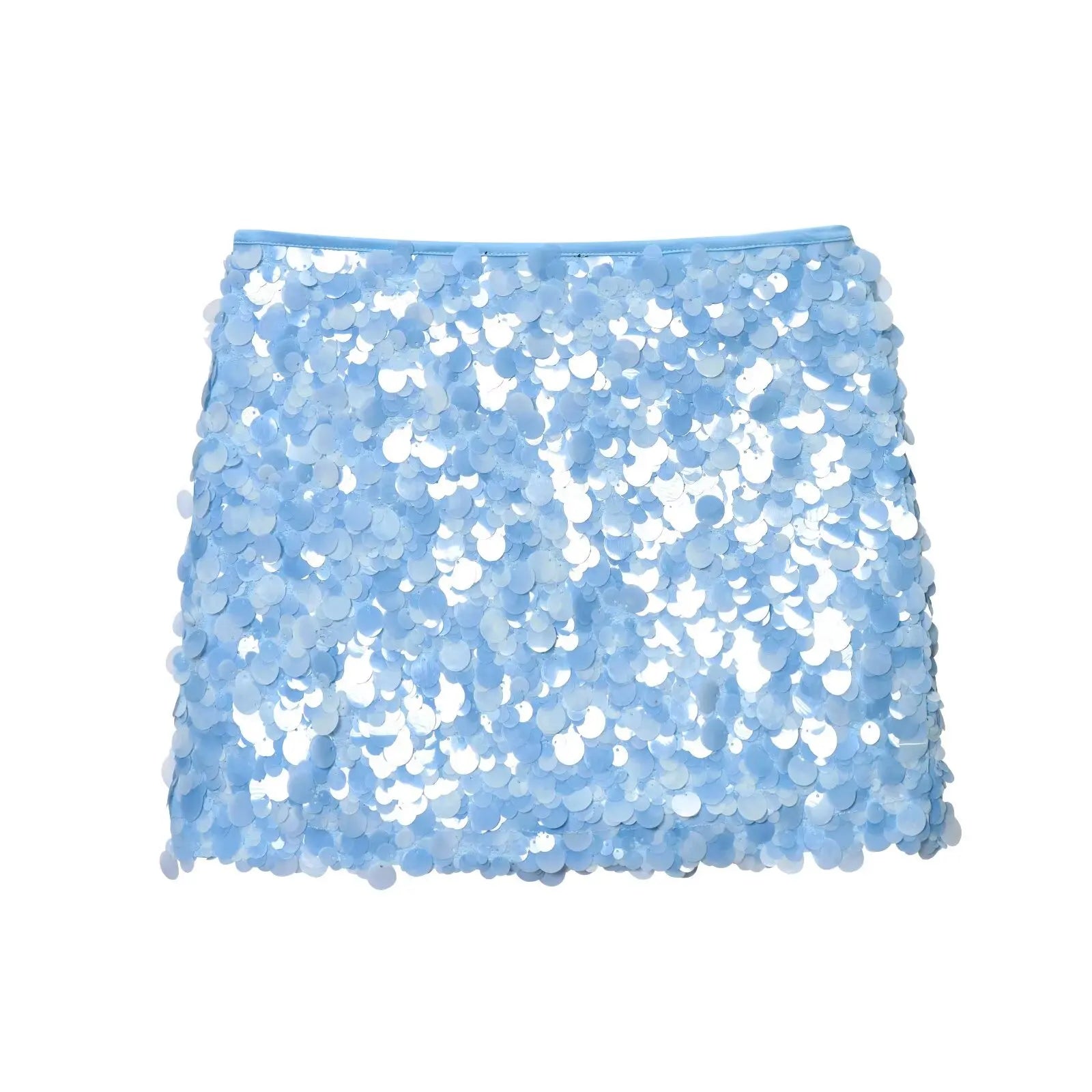 Falda con Lentejuelas Pastel